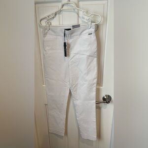 Tahari White Ankle Pants M